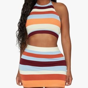 Honeybum Striped Set
